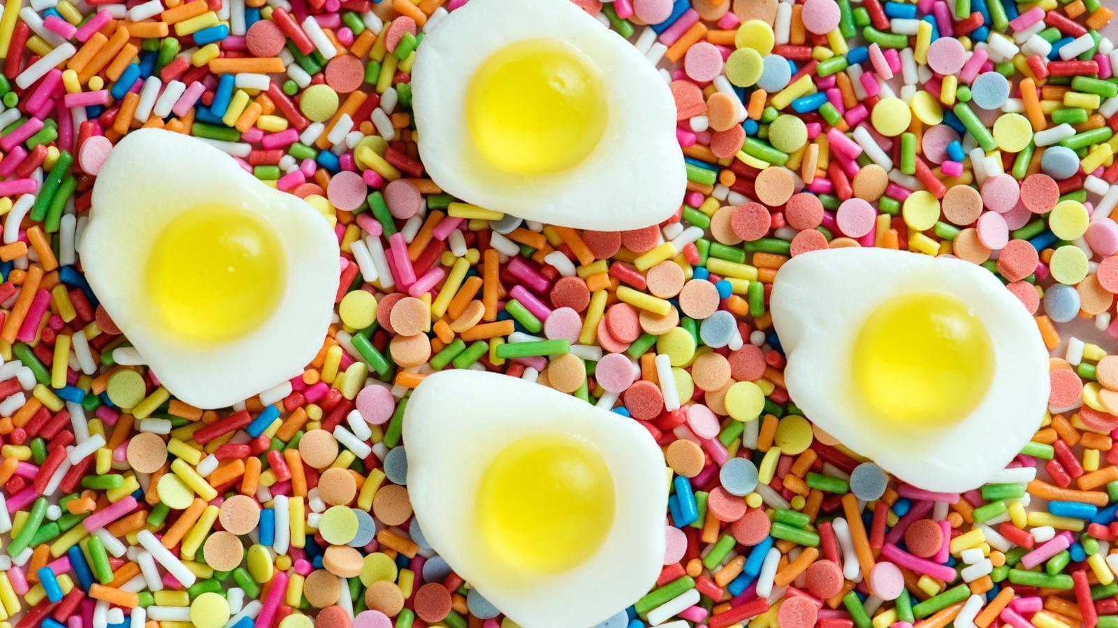 Eggs over Candy